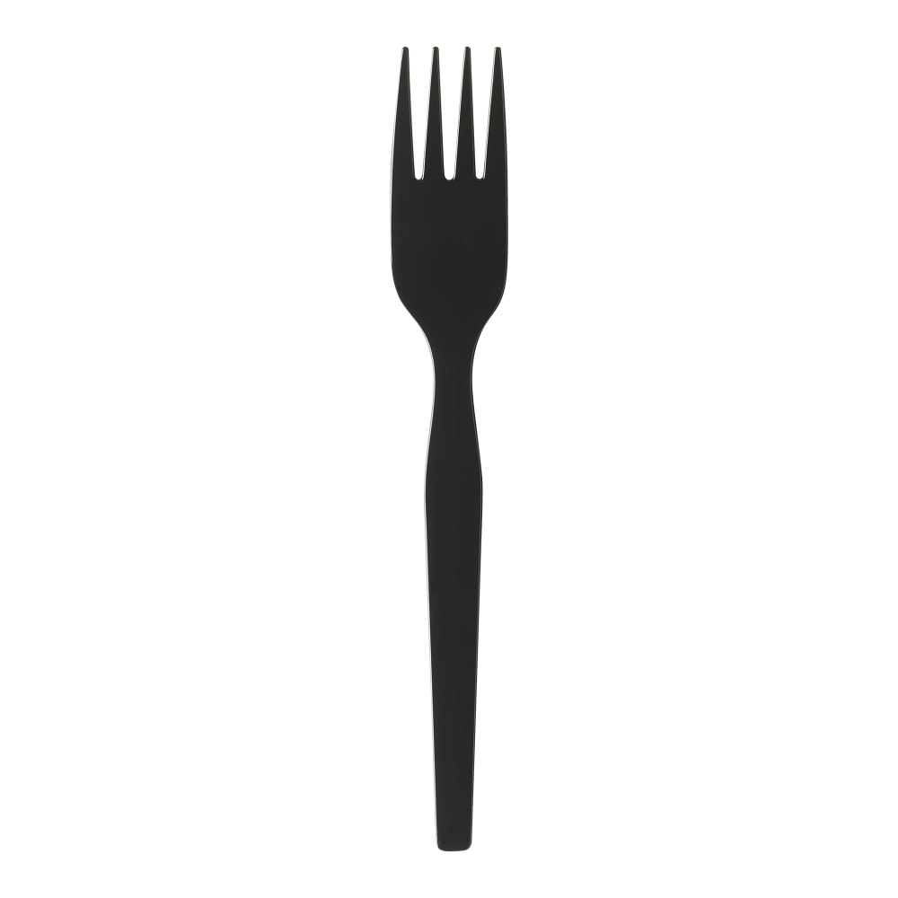 Dixie® SmartStock® Plastic Fork Refill, Black